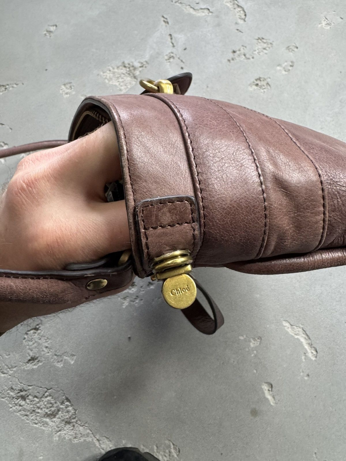 Chloe × Vintage Vintage streetwear Y2K Chloe bag full leather bag Size ONE SIZE - 5 Thumbnail
