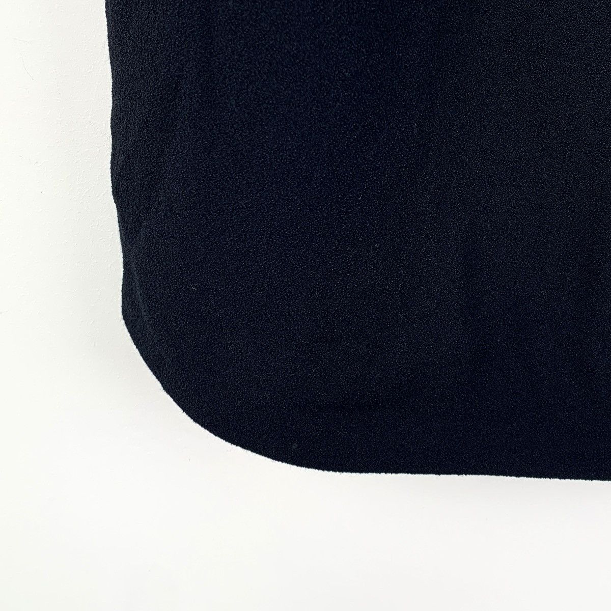 Chanel Chanel Black Logo Silk Straight Long Dress Size 26" / US 2 / IT 38 - 4 Thumbnail