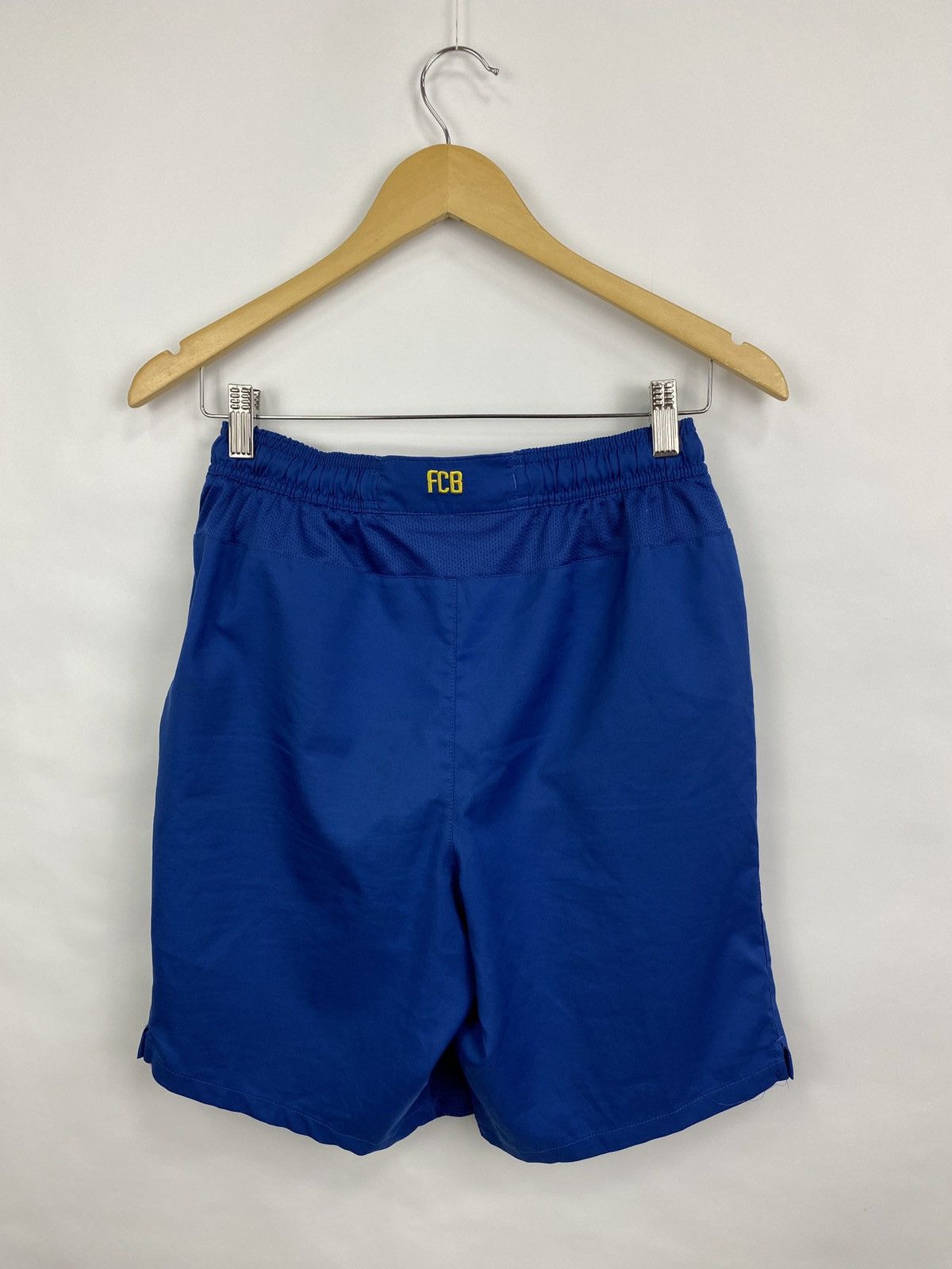Nike Y2K F. C. Barcelona Nike Soccer Shorts Blokecore Rare Retro Size US 32 / EU 48 - 7 Thumbnail