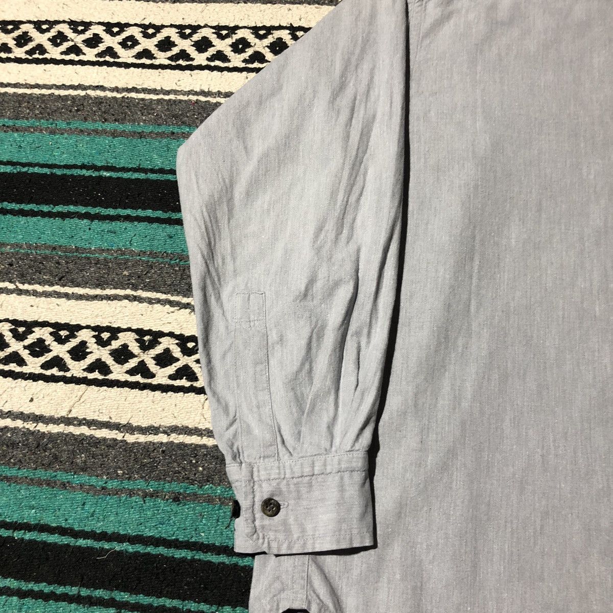 Issey Miyake Plantation Shanghai Boxy Shirt 🥬 Size US M / EU 48-50 / 2 - 7 Thumbnail