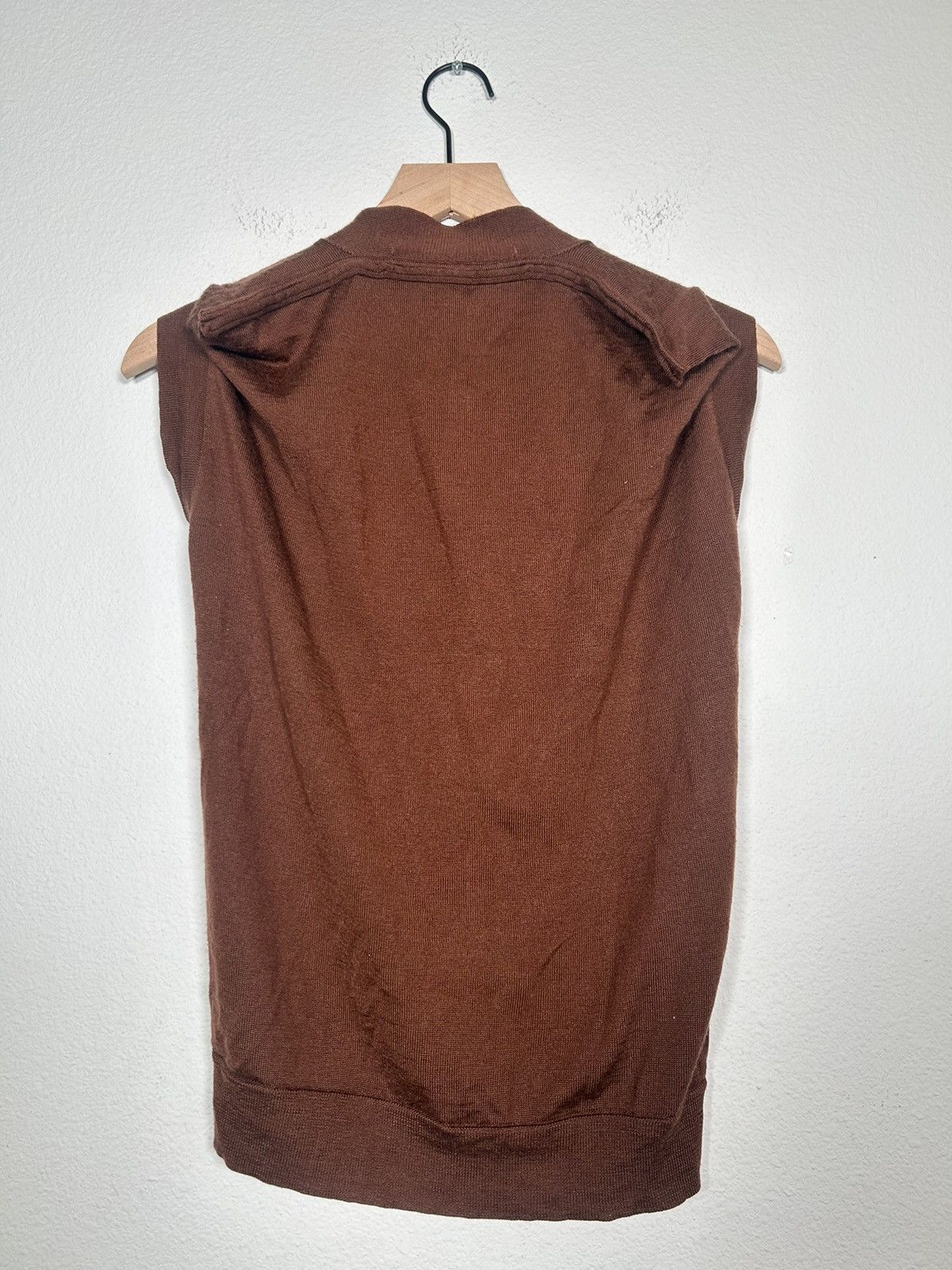 Comme des Garcons Flat Knit Cardigan Vest Size US S / EU 44-46 / 1 - 3 Thumbnail