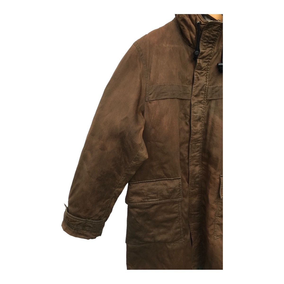 Boycott Boycott Japan Faded Military Style Parka Hoodie - STAINS Size US M / EU 48-50 / 2 - 6 Thumbnail