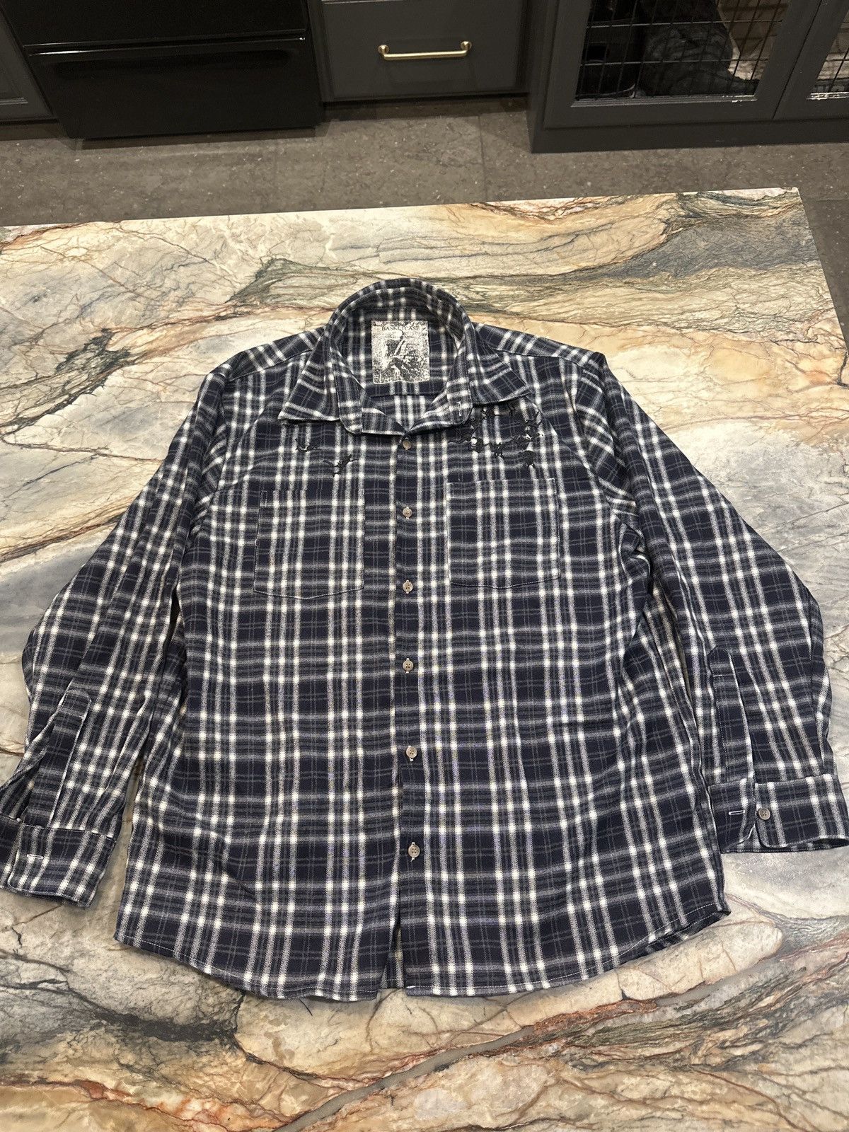 basketcase gallery Navy blue Basketcase Gallery Flannel Size US M / EU 48-50 / 2 - 1 Thumbnail