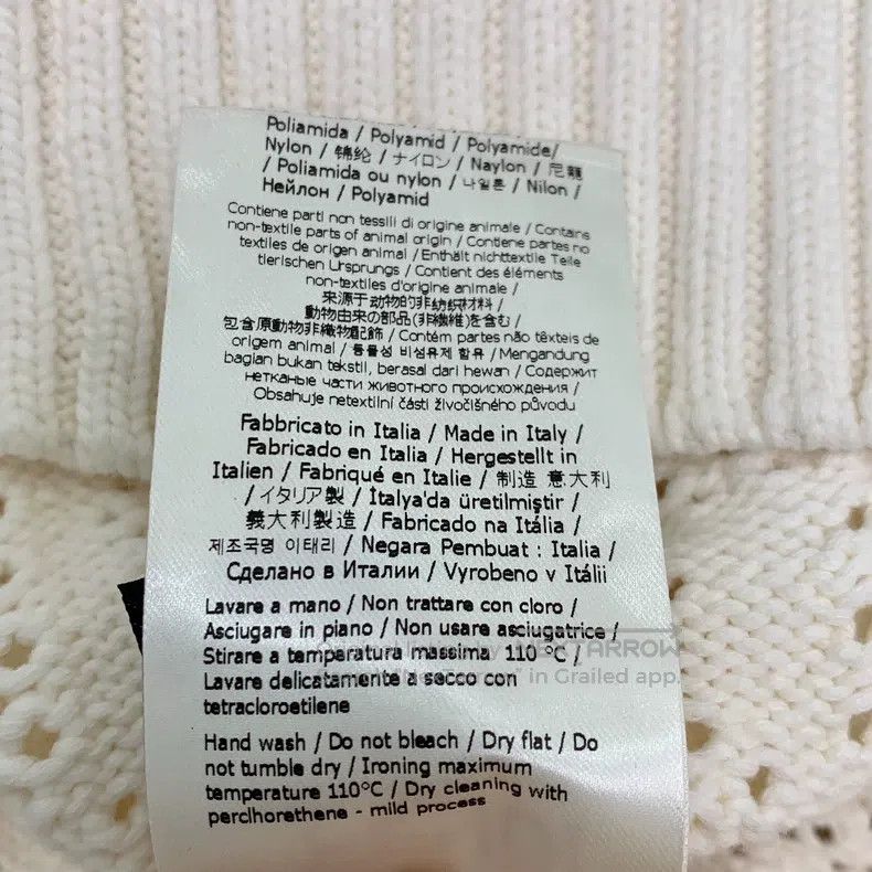 Fendi Fendi White logo hollow-out cotton knitted cardigan coat Size XS / US 0-2 / IT 36-38 - 7 Thumbnail