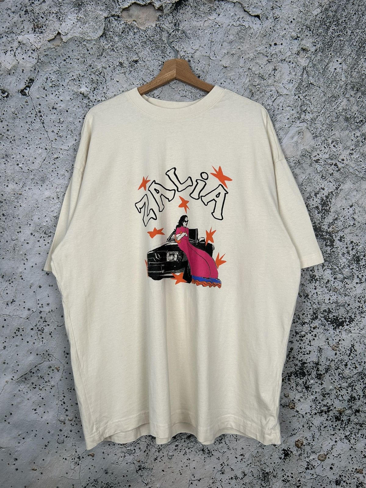 Rap Tees Zalia Oversized Rap Tee Streetwear Hype Skate Baggy Retro Size US M / EU 48-50 / 2 - 1 Thumbnail