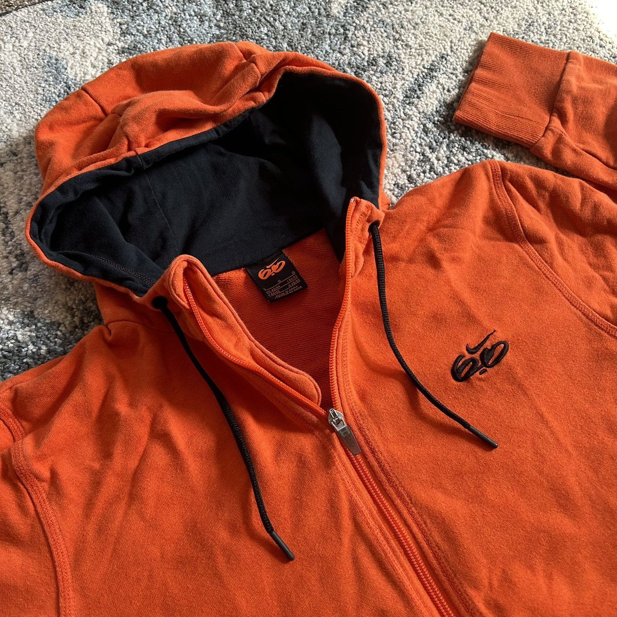 Nike × Vintage 2010 NiKE 6.0 YKK PLACKET ZiP UP HOODiE SWEATSHiRT HALLOWEEN Size US L / EU 52-54 / 3 - 1 Thumbnail
