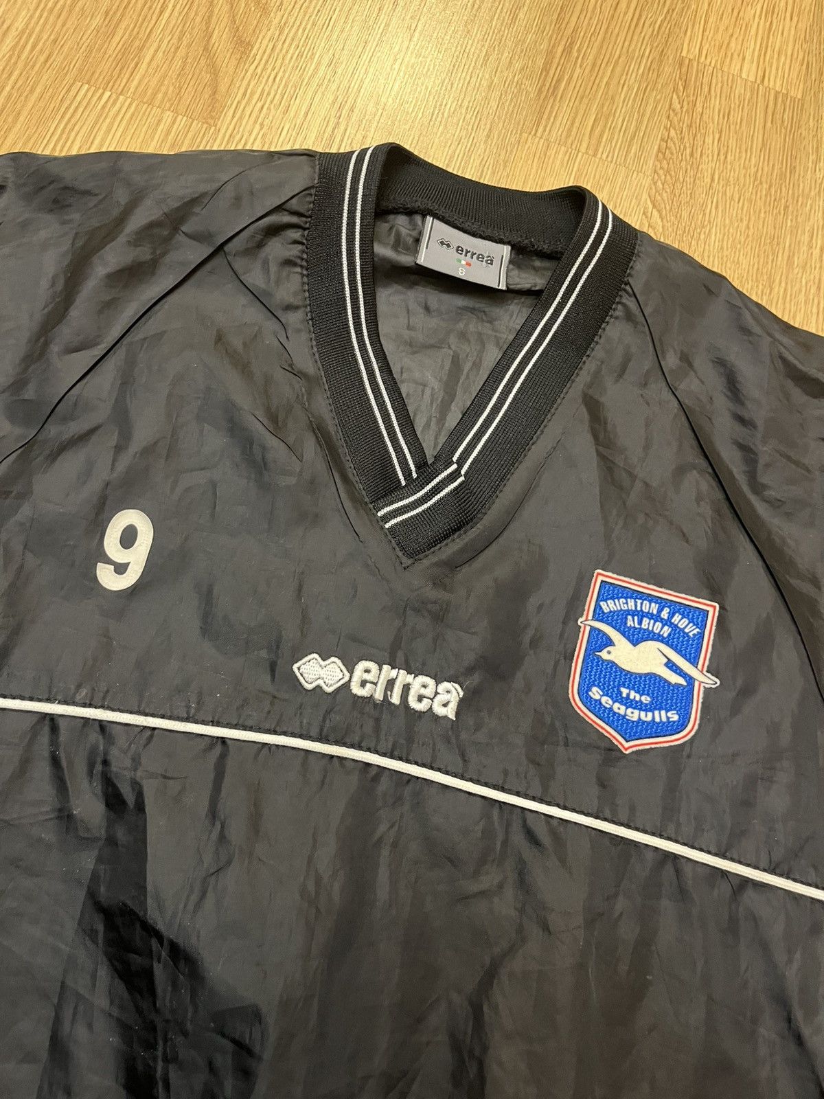 Errea Vintage Brighton Errea Player Issue Sweatshirt Windstopper S Size US S / EU 44-46 / 1 - 2 Thumbnail