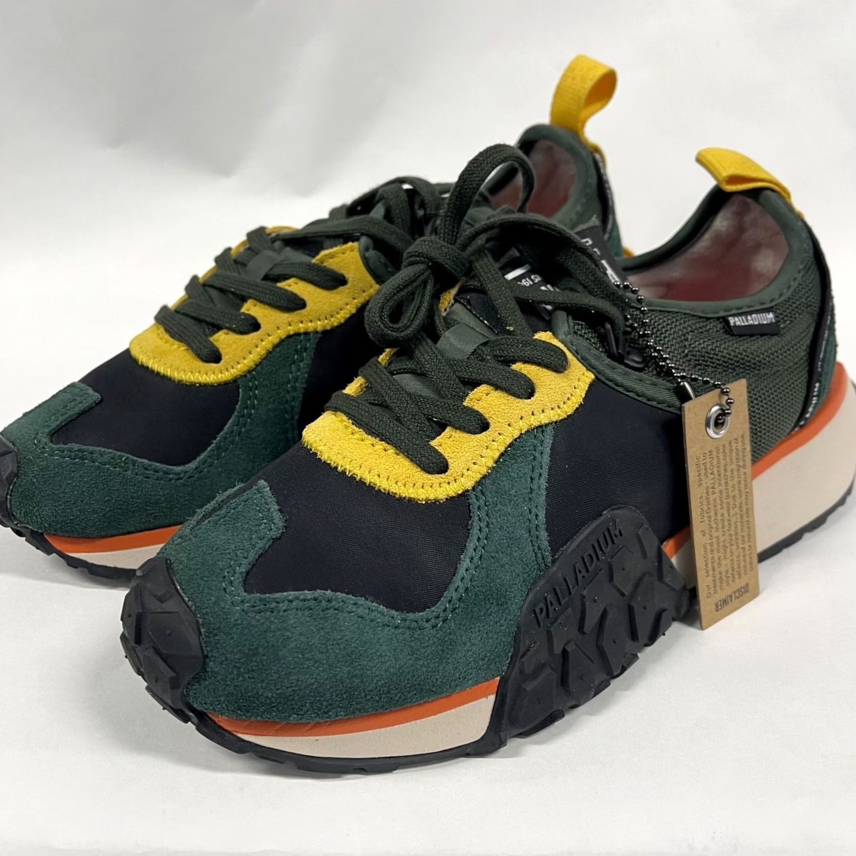Palladium Palladium Sneaker Women Low Top Troop Runner Black 7 Green Urban Trail Suede M Nike? Size M / US 6-8 / IT 42-44 - 3 Thumbnail