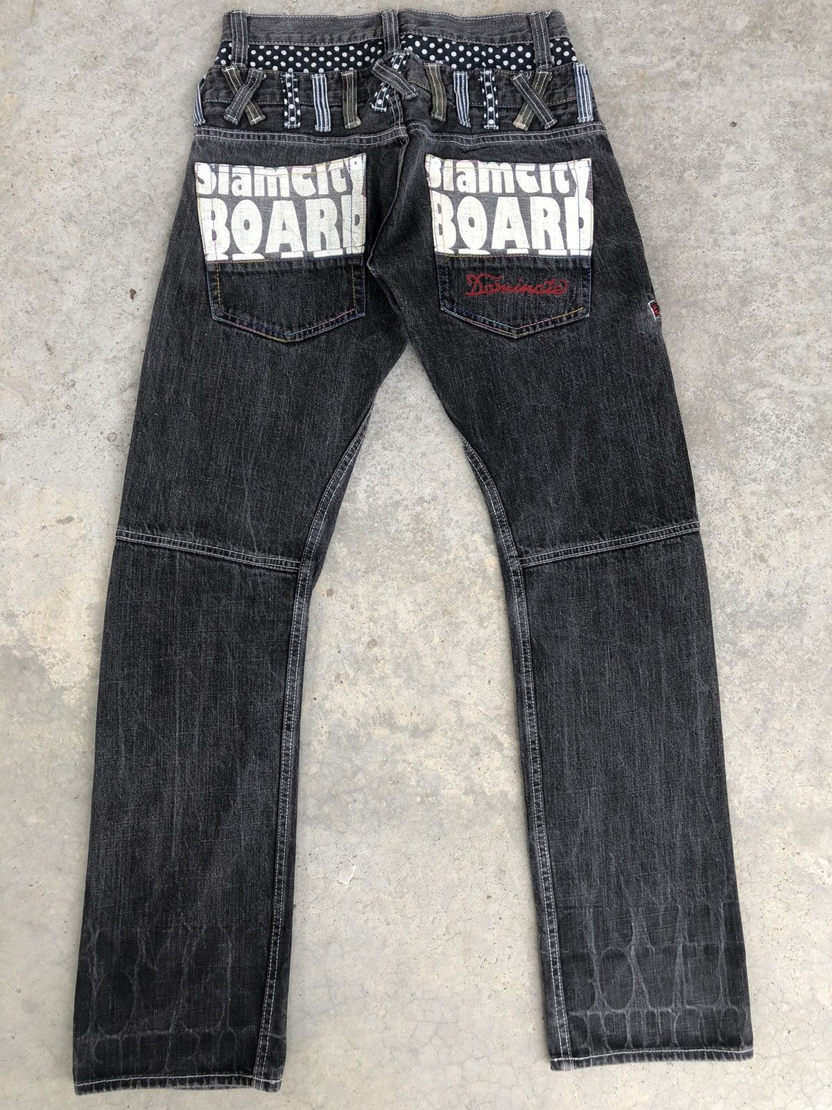 Hysteric Glamour Japanese Dominate Handcrafted Double Waist Embroidered Size US 29 - 2 Thumbnail