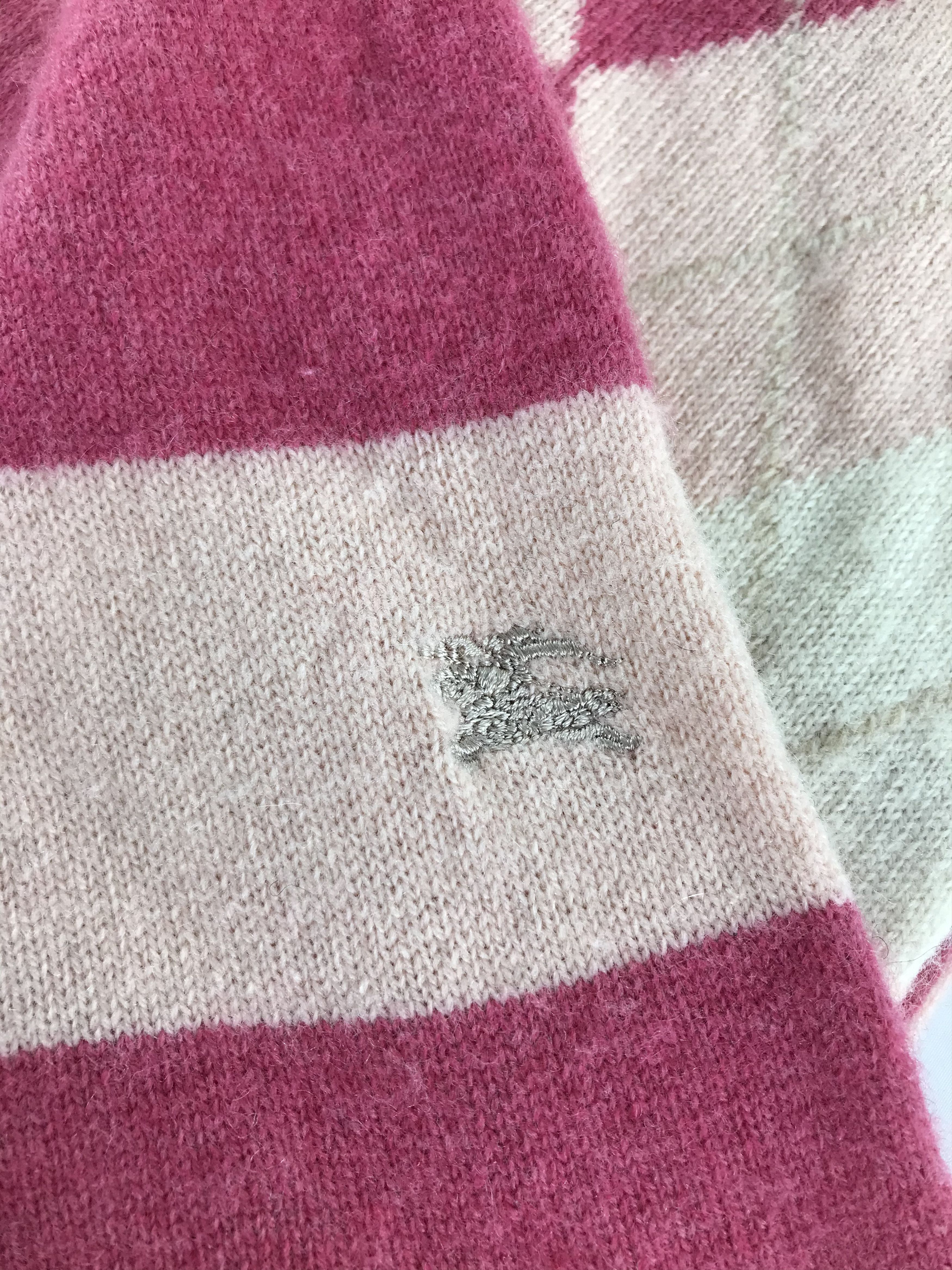 Burberry Vintage Burberry Scarf/Muffler/Neckwear MF1404 Size ONE SIZE - 6 Thumbnail