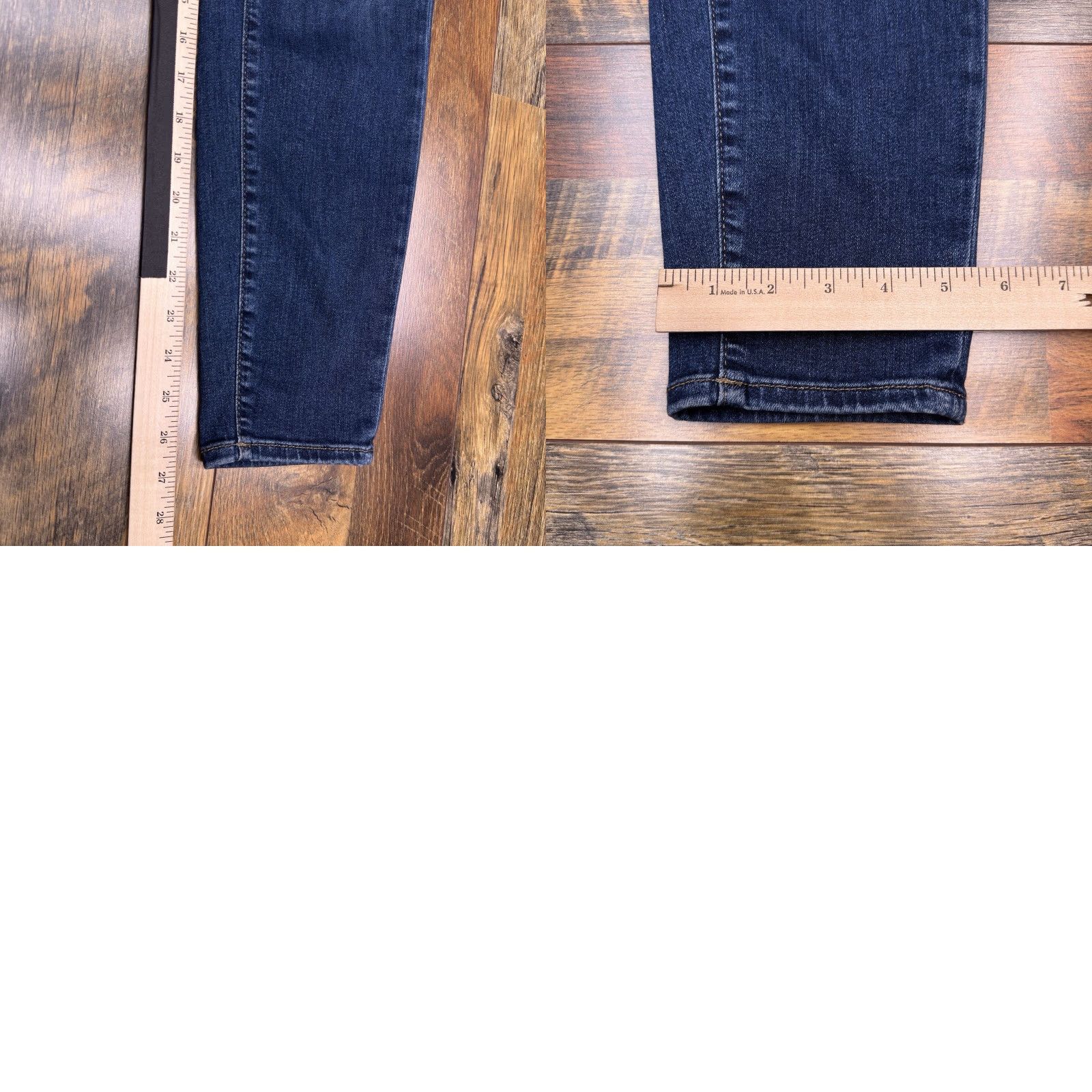 Eddie Bauer Eddie Bauer Skinny Jeans Womens 8 Mid Rise Stretch Jeans Blue Slim 5-Pocket Denim City Size 30" / US 8 / IT 44 - 9 Thumbnail