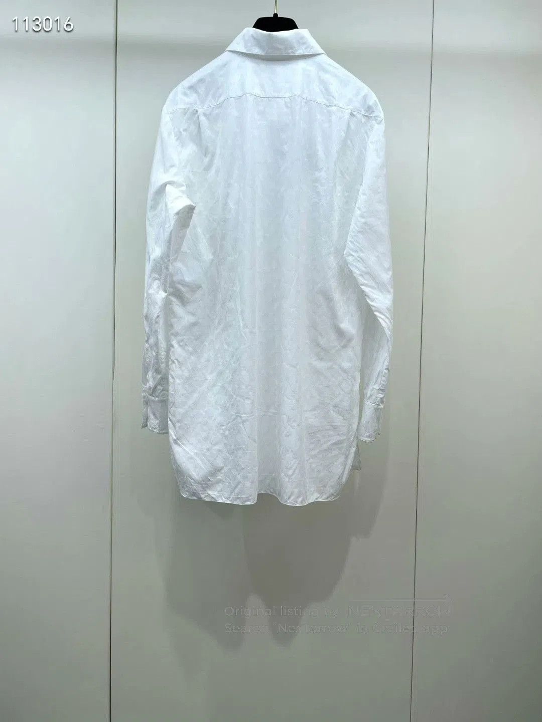 Chanel Chanel 24C Resort Long Logo Shirt. Size XXS / US 00 / IT 34 - 2 Thumbnail