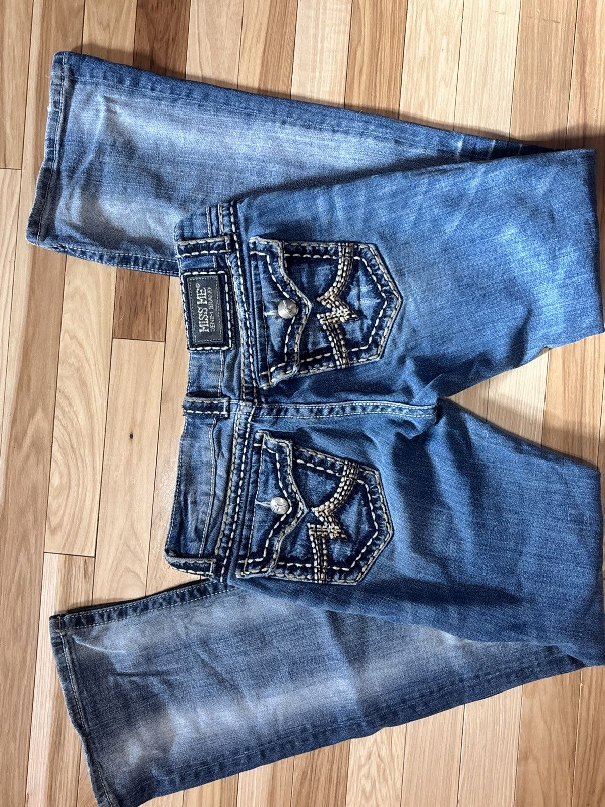 Miss Me MISS ME EMBROIDERED DENIM Size 28" / US 6 / IT 42 - 1 Thumbnail