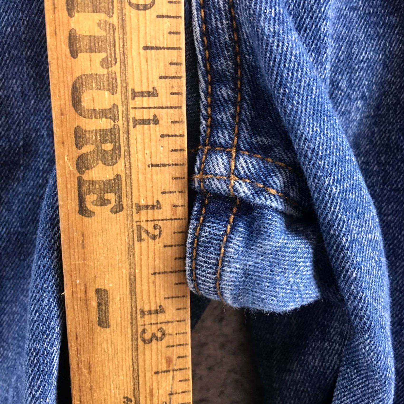 Abercrombie & Fitch Abercrombie & Fitch 90 Slim Straight Jeans Womens 28x30 Blue Denim Size 27" / US 4 / IT 40 - 7 Thumbnail