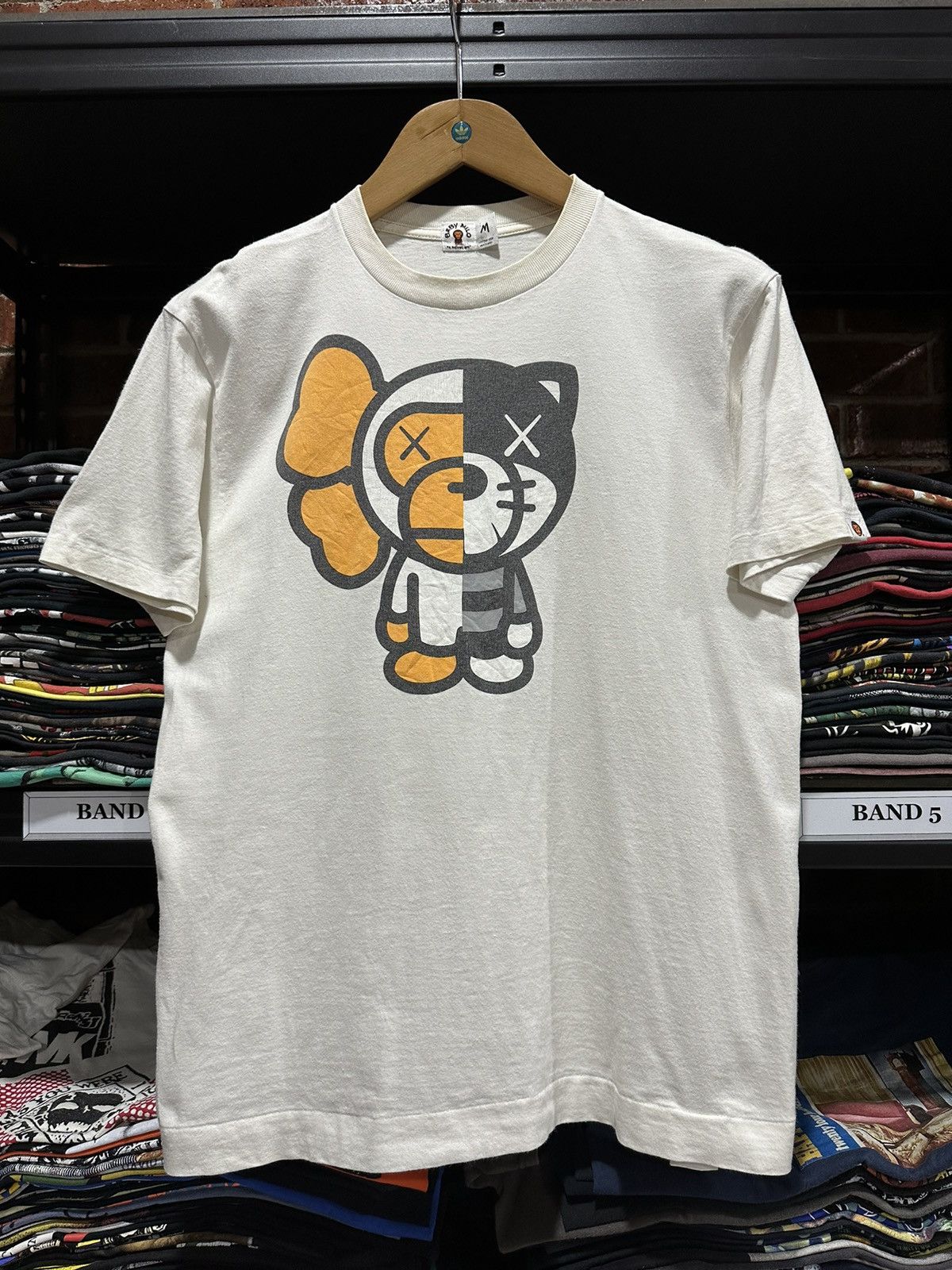 Bape × Kaws × Vintage Vintage Y2K Baby Milo X Kaws Tee | Grailed Bape × Kaws × Vintage Vintage Y2K Baby Milo X Kaws Tee | Grailed
