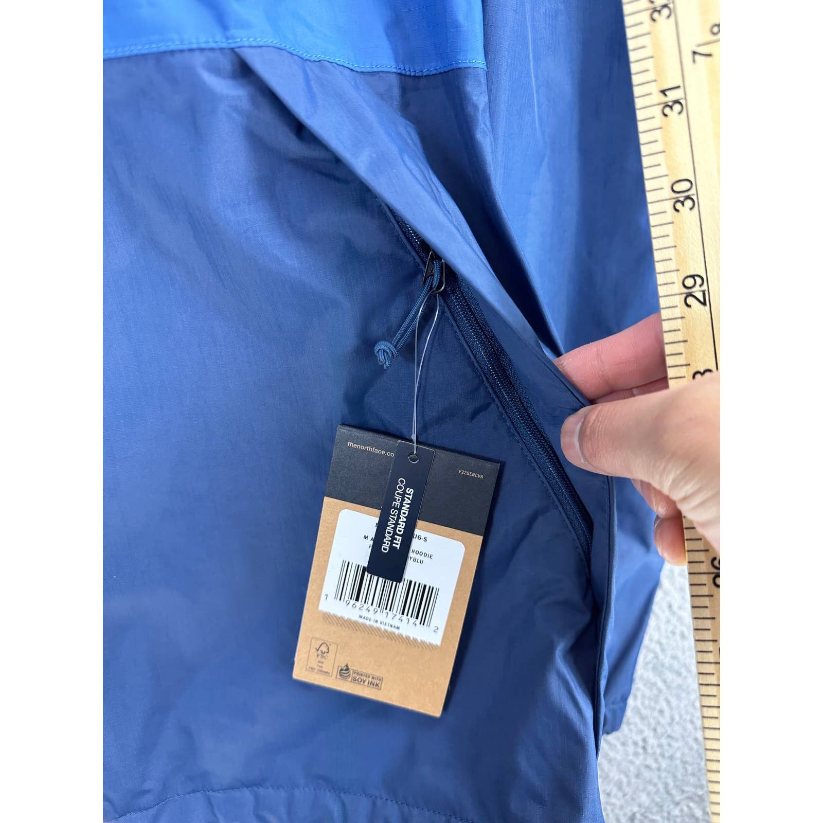 The North Face The North Face Jacket Men Small Blue Antora Rain Windbreaker Size US S / EU 44-46 / 1 - 6 Thumbnail