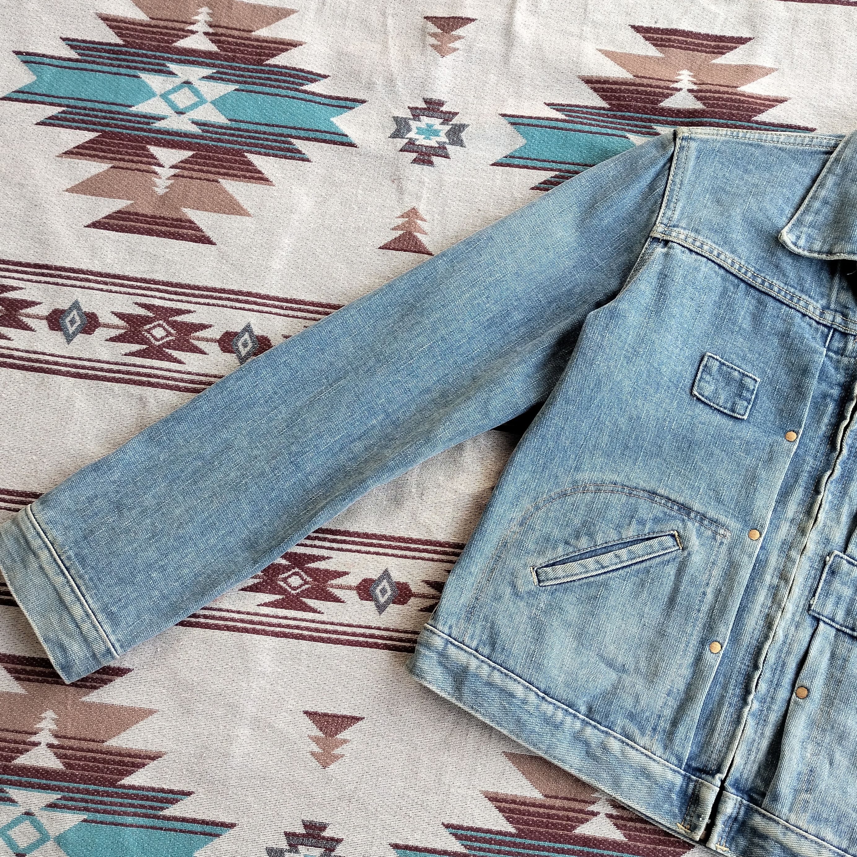Wrangler Wrangler for Ron Herman patch work denim jacket Size XS / US 0-2 / IT 36-38 - 6 Thumbnail