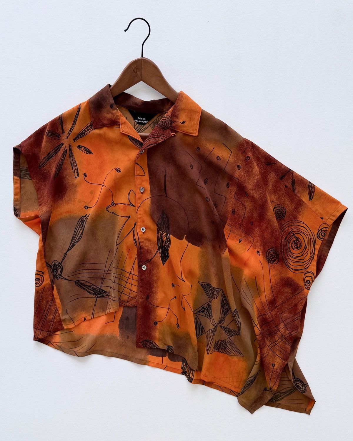 Comme des Garcons × Tricot Comme des Garcons VTG90’s tricot COMME des GARÇONS Oversized Shirt Size M / US 6-8 / IT 42-44 - 11 Thumbnail
