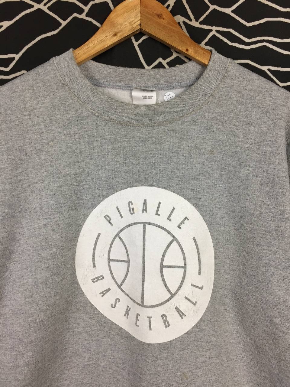 Vintage Pigalle Basketball Classic Logo Crewneck Sweatshirt Size M Size US M / EU 48-50 / 2 - 3 Thumbnail