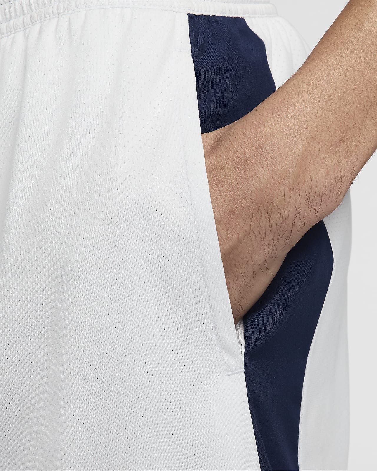 Nike Nike Track Club Dri-FIT 5” Brief-Lined White Running Shorts Size US 34 / EU 50 - 5 Thumbnail
