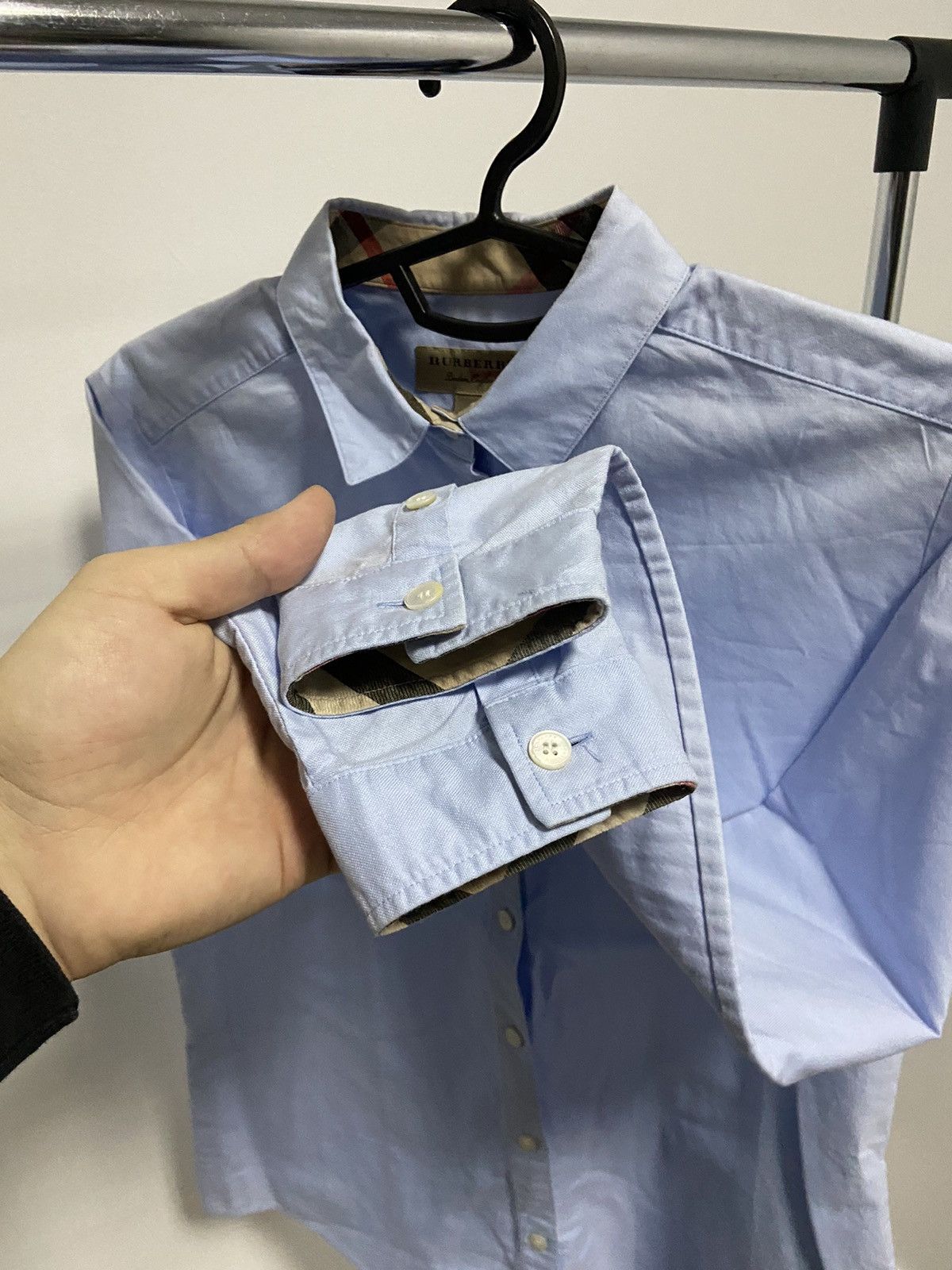 Burberry × Vintage Burberry Vintage Buttons nova check vintage shirts Size US M / EU 48-50 / 2 - 5 Thumbnail