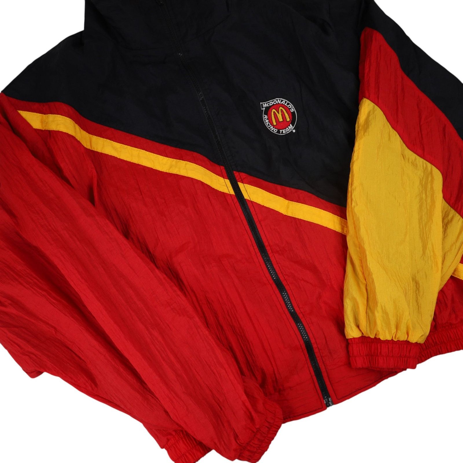 NASCAR × Vintage VTG Race Day #94 Bill Elliott McDonalds Racing Jacket Size US XL / EU 56 / 4 - 3 Thumbnail