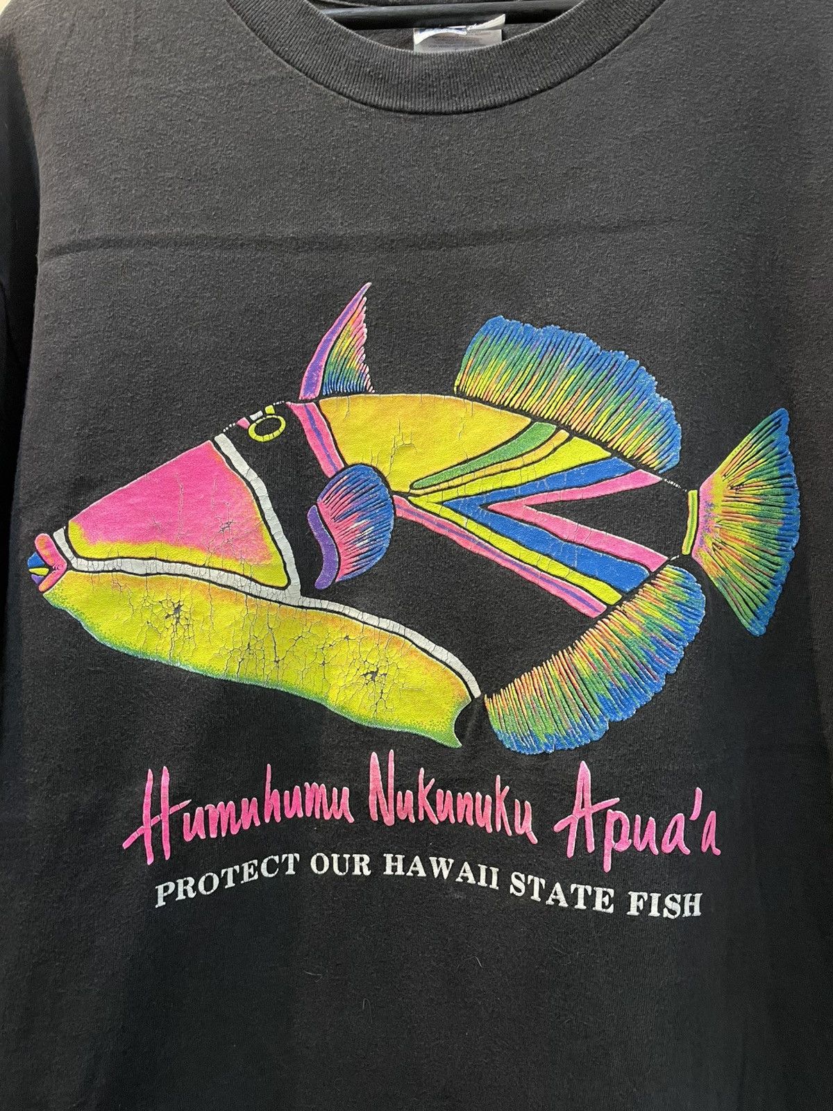 Band Tees Faded Fish 90's Size US L / EU 52-54 / 3 - 3 Thumbnail