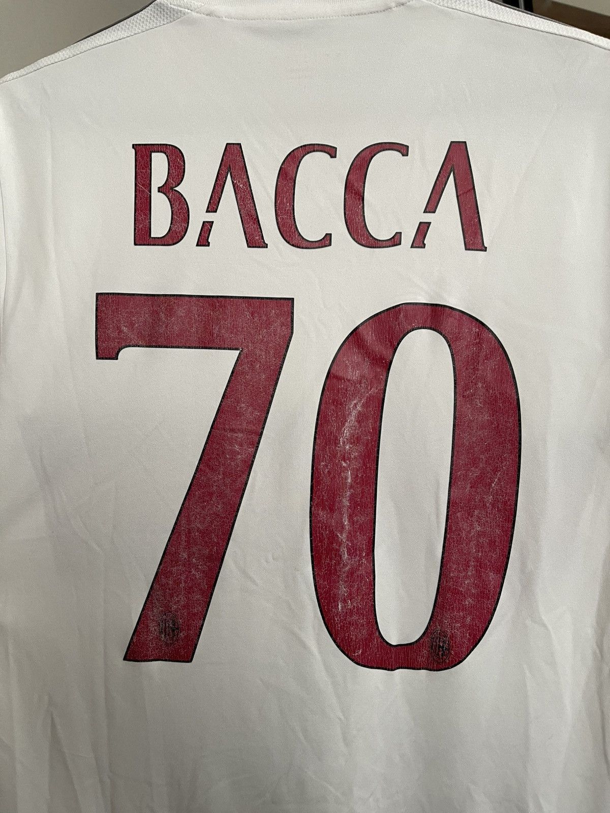 Adidas 2015/2016 AC Milan Bacca Adidas Soccer Jersey T-Shirt Size US S / EU 44-46 / 1 - 5 Thumbnail