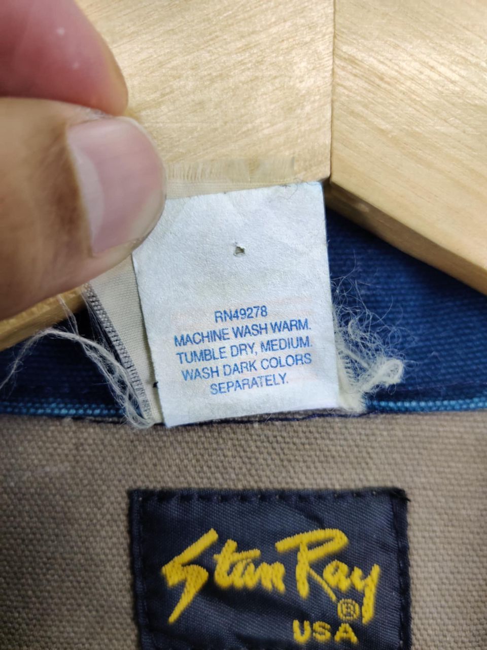 Stan Ray Vintage 90s Stan Ray Chore Duck Canvas Jacket Size US L / EU 52-54 / 3 - 18 Thumbnail