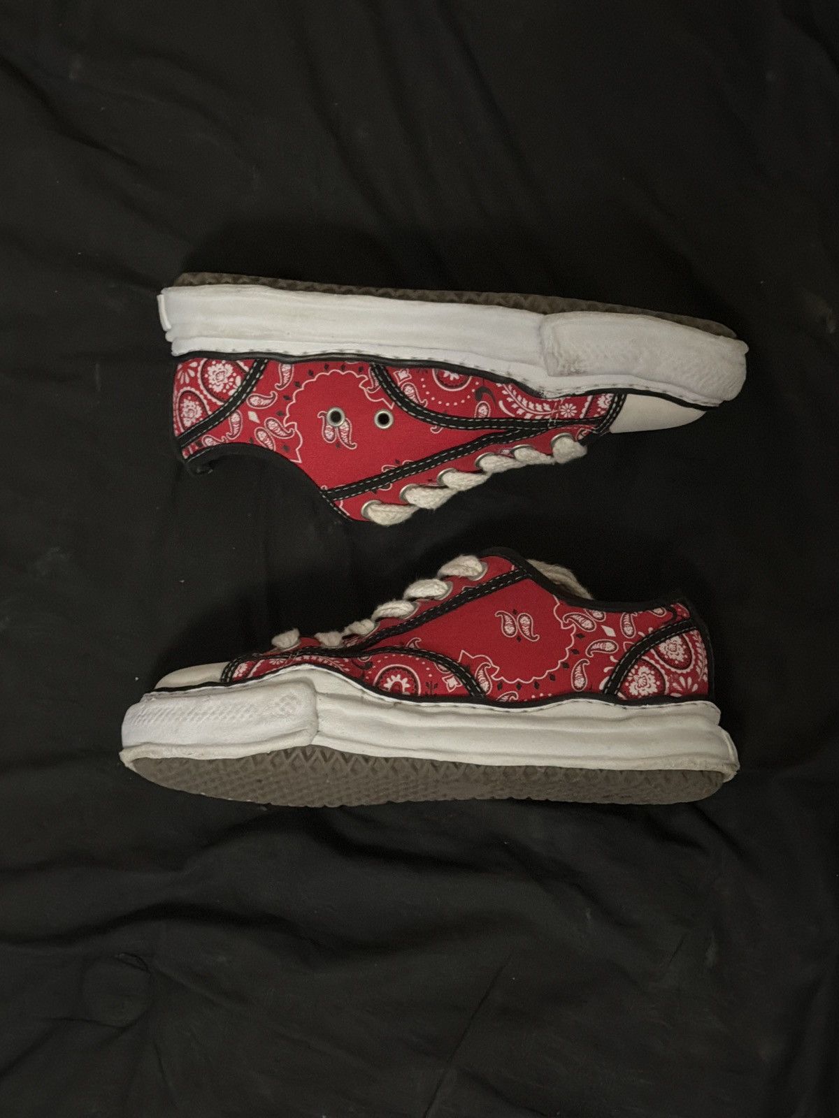Maison MIHARA YASUHIRO Maison Mihara Yasuhiro Bandana Canvas Sneaker Size US 7 / EU 40 - 9 Thumbnail