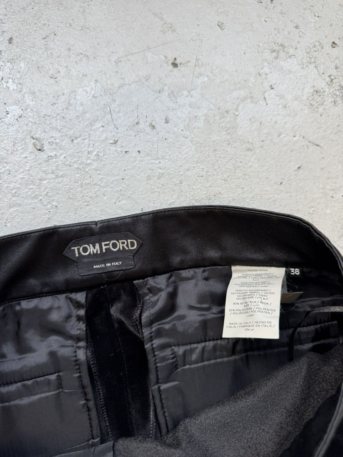 Tom Ford Tom Ford Velvet Trousers Size US 28 / EU 44 - 5 Thumbnail