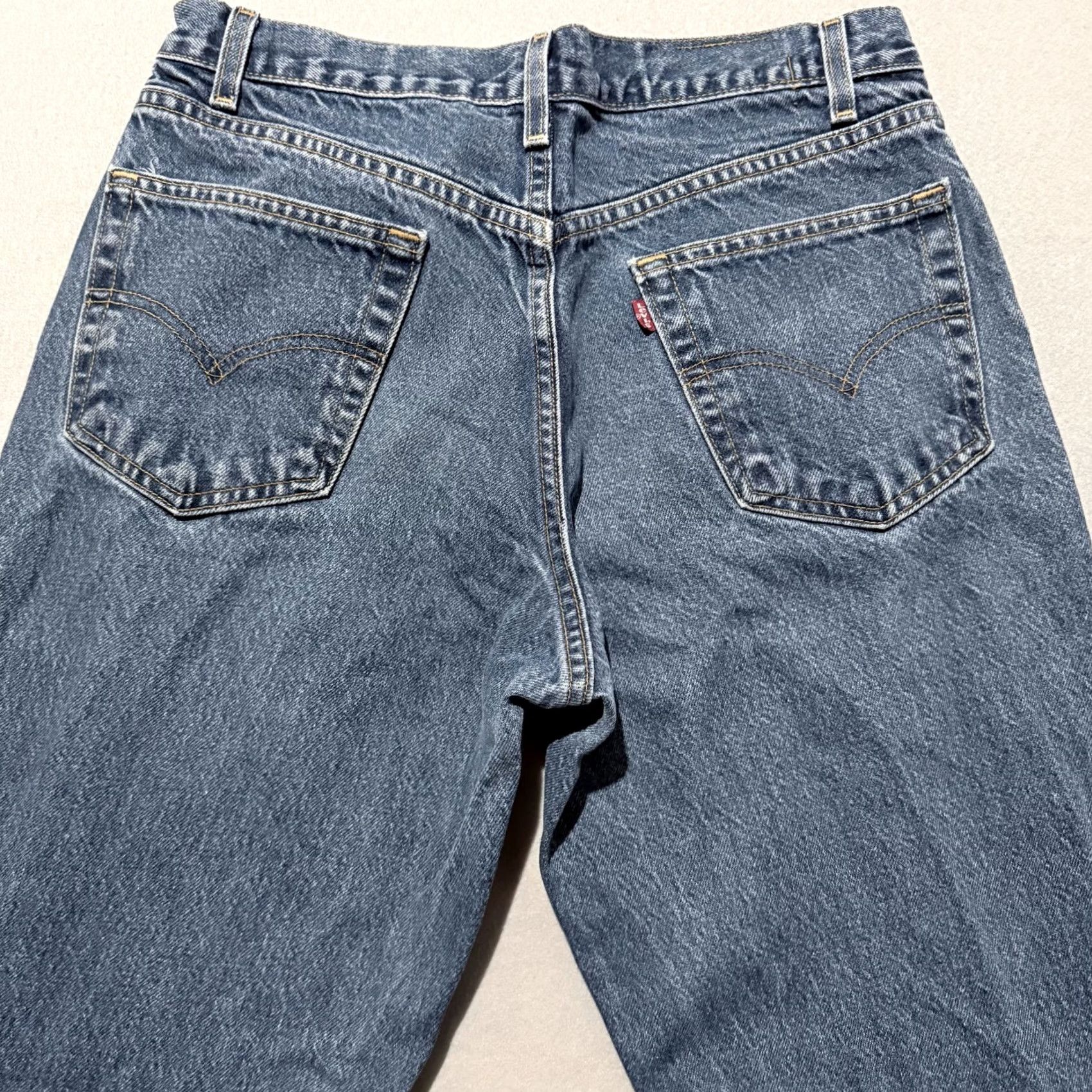 Levi's Levi's Straight Jeans Men's Blue Denim Mid Rise Classic Pockets 32X30 Size US 32 / EU 48 - 4 Thumbnail
