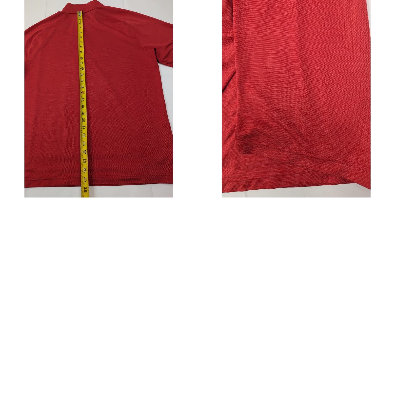 Under Armour Under Armour Red Shirt Pullover 1/4 Zip Loose Fit Men L Collared Golf GripWrists Casual Activewear Sports Vintage: No Size US L / EU 52-54 / 3 - 8 Thumbnail
