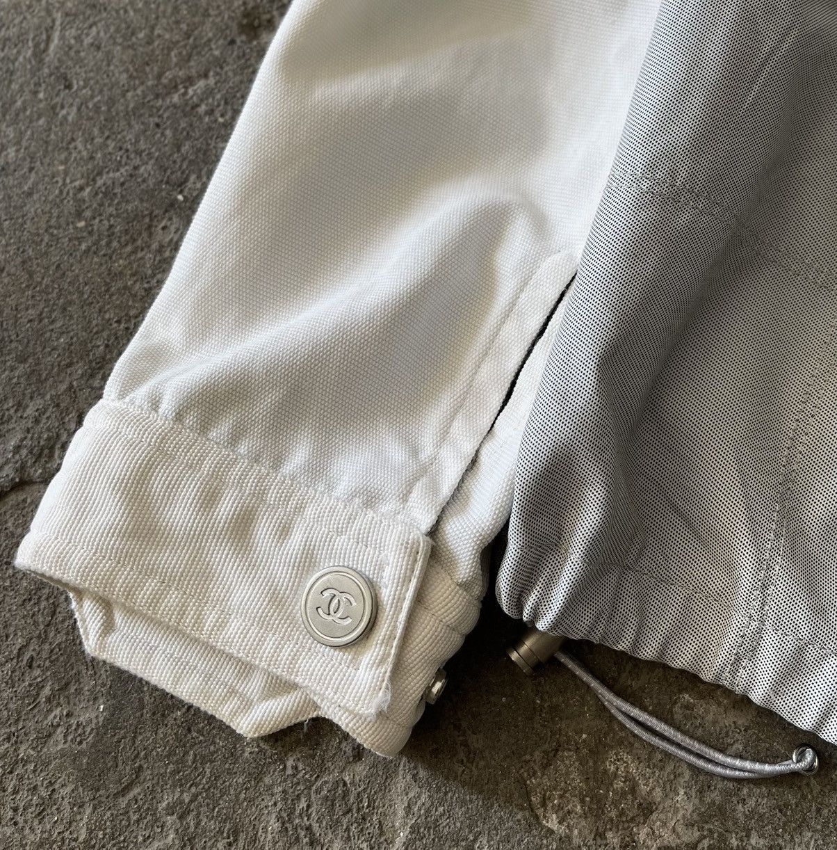 Chanel Chanel Sports - Karl Lagerfeld - 2000’s -Nylon Track Jacket Size XXS / US 00 / IT 34 - 15 Thumbnail