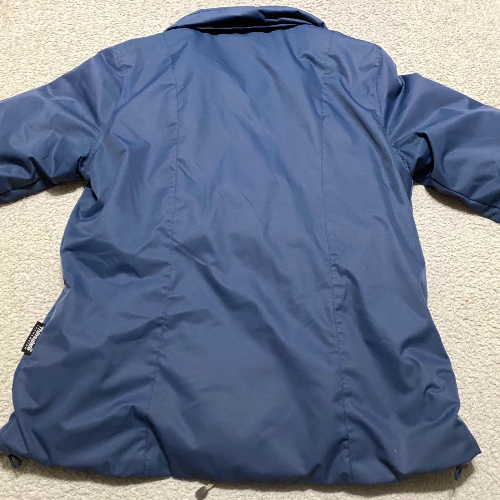 Vintage Cabela's Womens Jacket Blue Full Zip Insulated Outdoor Mid-Length Softshell N/A? Size M / US 6-8 / IT 42-44 - 2 Thumbnail