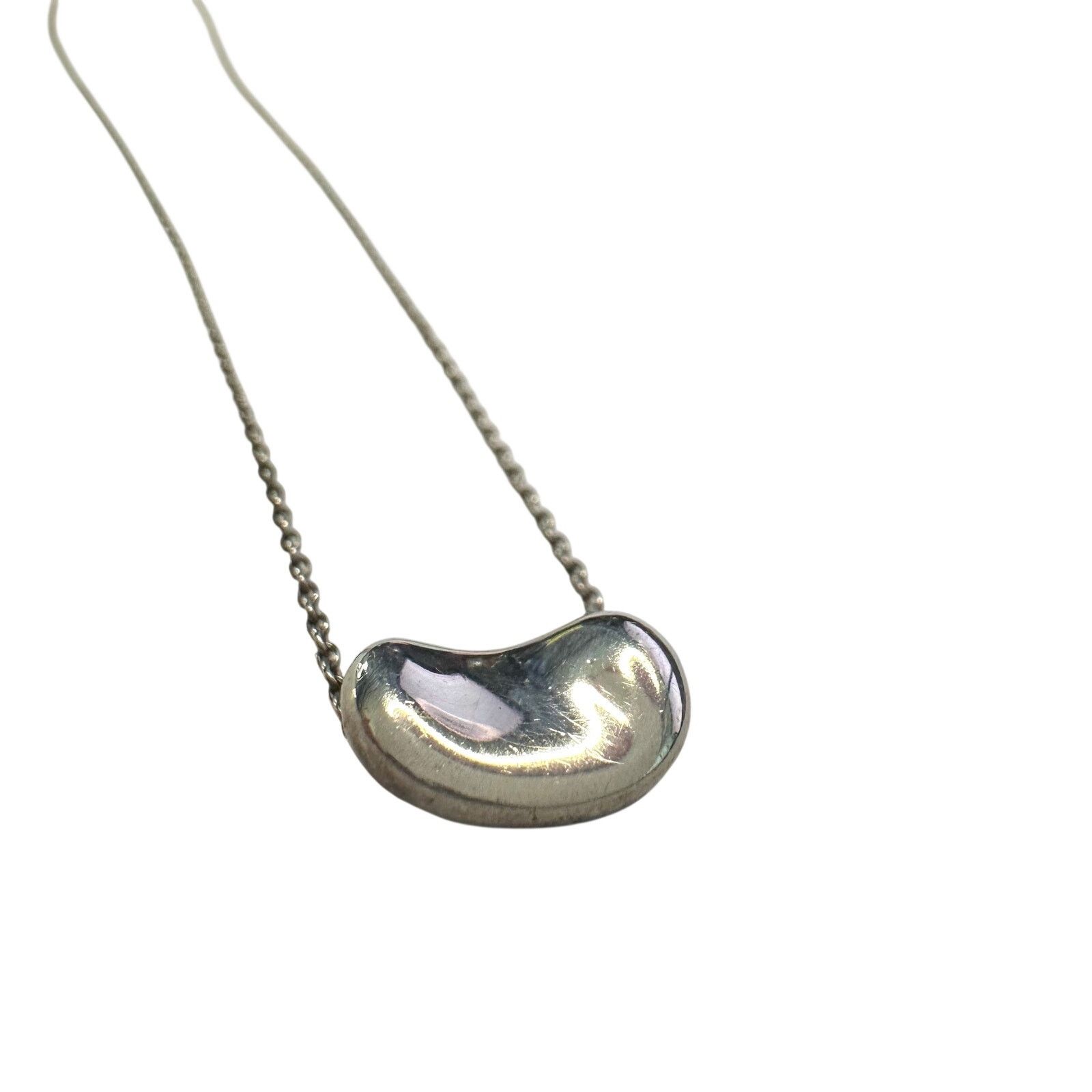 Tiffany & Co. Tiffany & Co Elsa Peretti Small Bean Necklace - 16" Size ONE SIZE - 1 Thumbnail