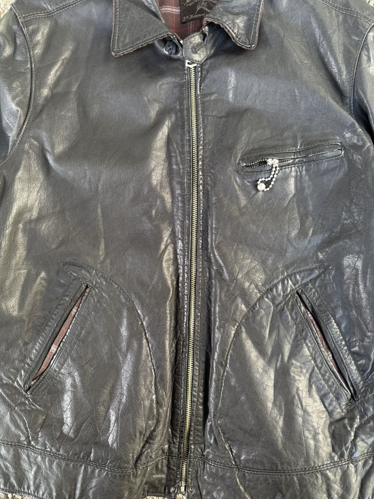 Journal Standard Mr. Gentleman by JS Homestead Single Rider Leather Jacket Size US S / EU 44-46 / 1 - 9 Thumbnail