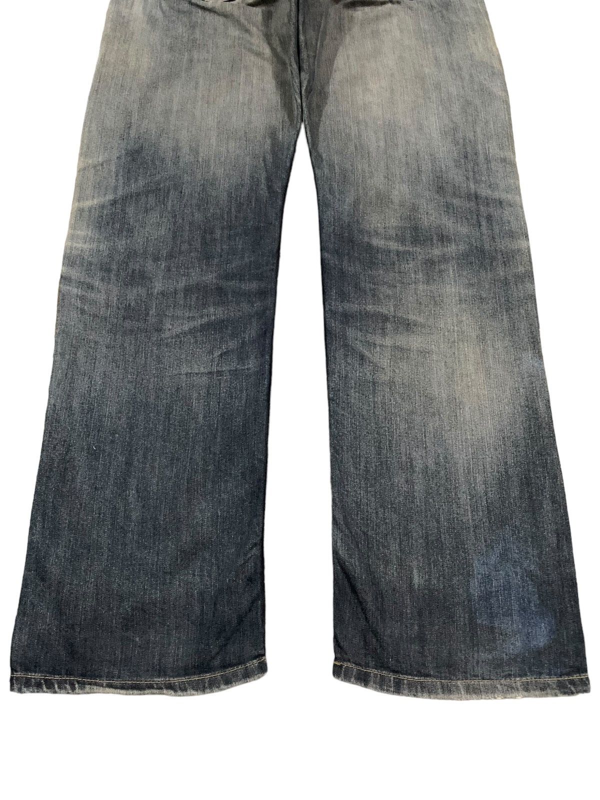 14th Addiction Vintage Japanese Brand Oririn Loose Distressed Grunge Jeans Size US 33 - 12 Thumbnail