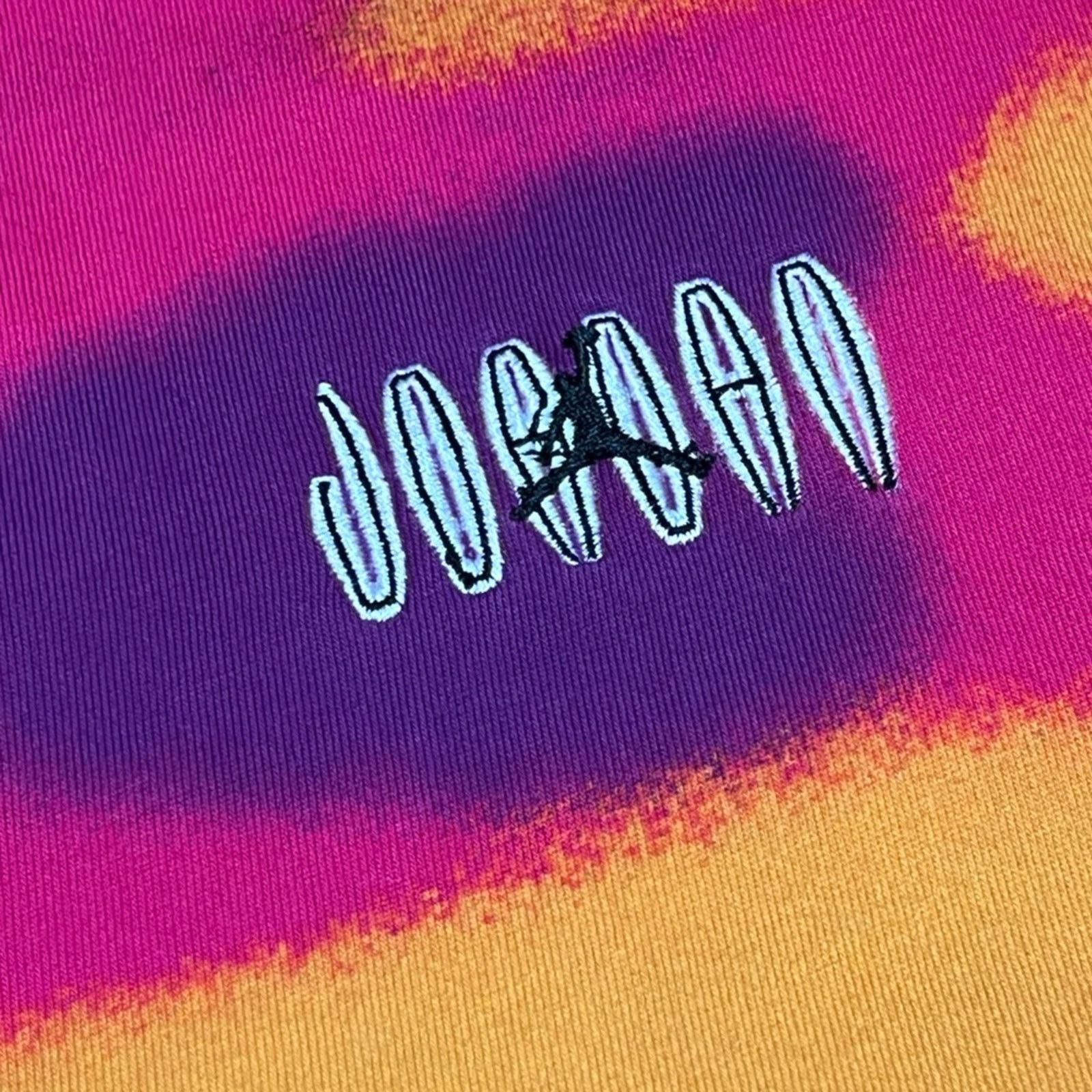 Jordan Brand Nike Jordan Flight MVP 85 Orange Purple Pink Tee- Shirt Size US L / EU 52-54 / 3 - 7 Thumbnail