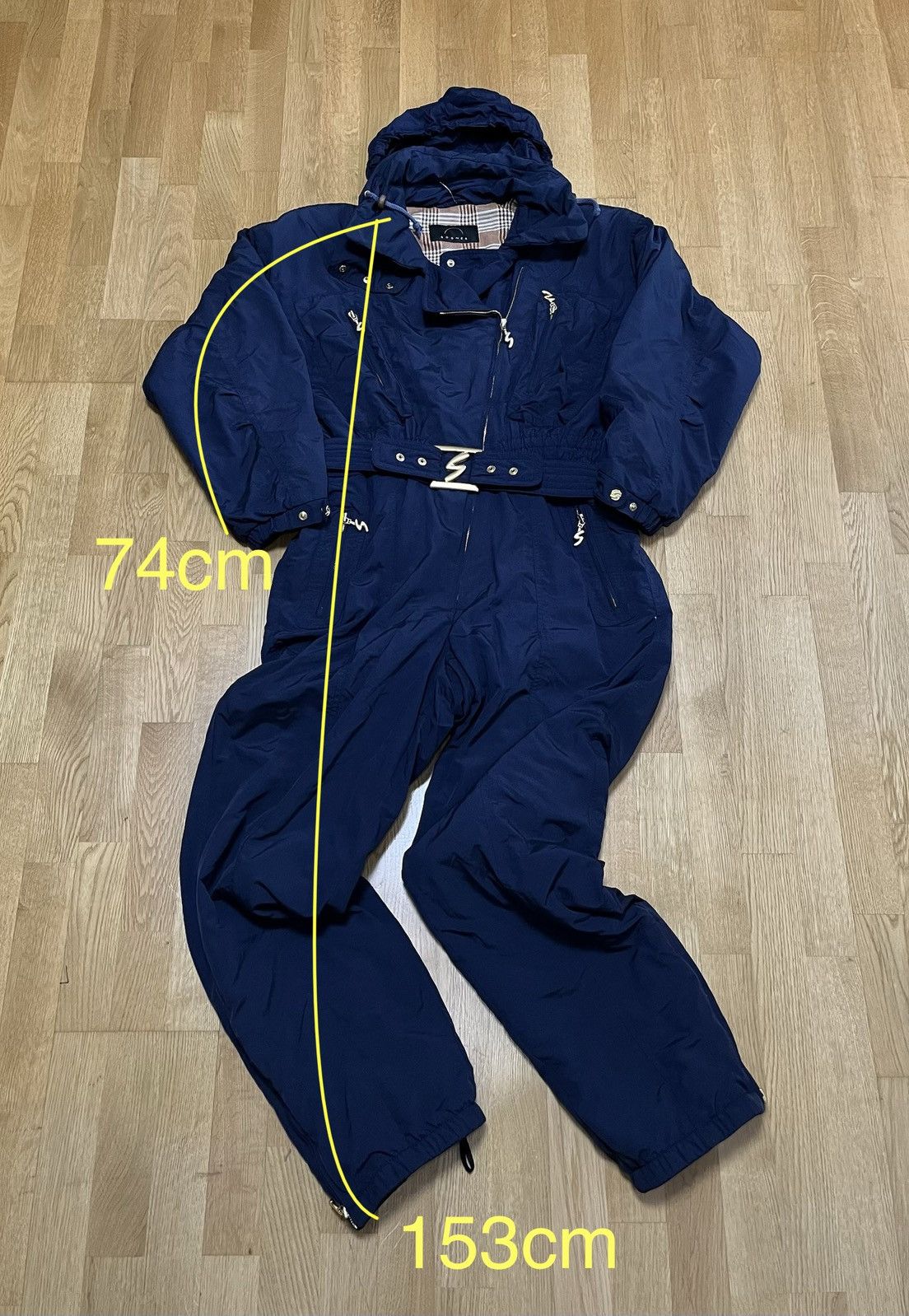 Bogner Vintage Sonia Bogner Women's One Piece Ski Snow Suit Size XXL / US 16-18 / IT 52-54 - 14 Thumbnail