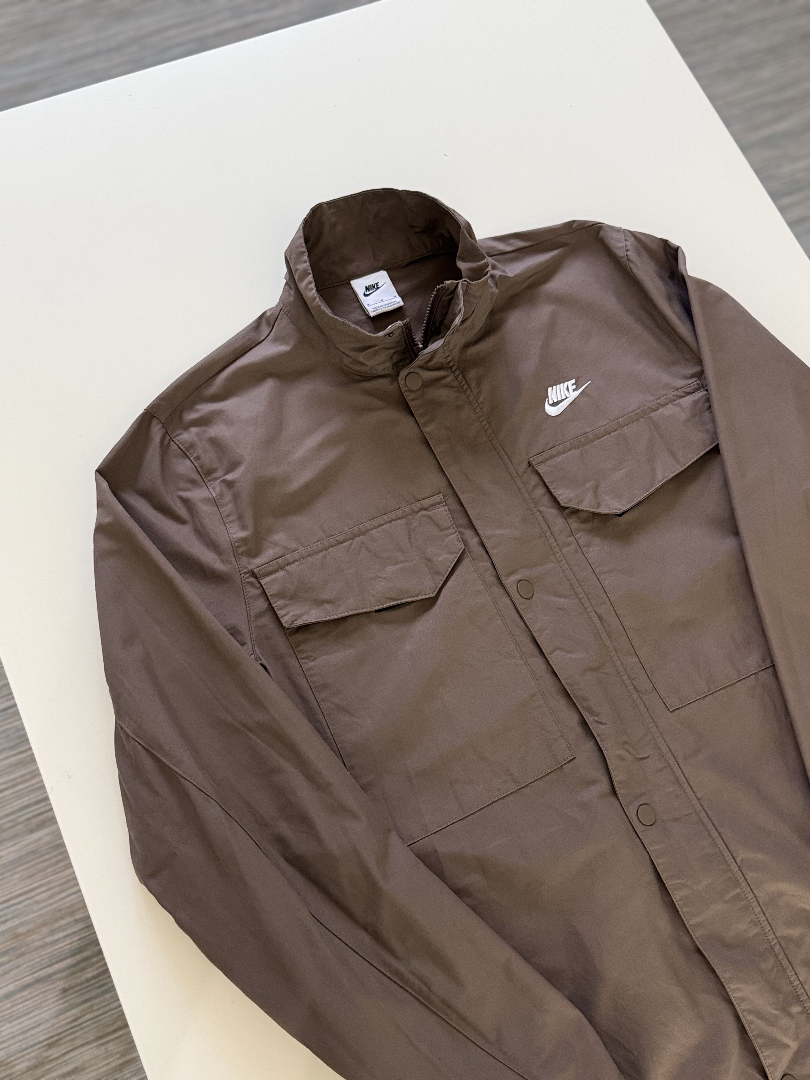 Nike Brown jacket NIKE Size US M / EU 48-50 / 2 - 7 Thumbnail