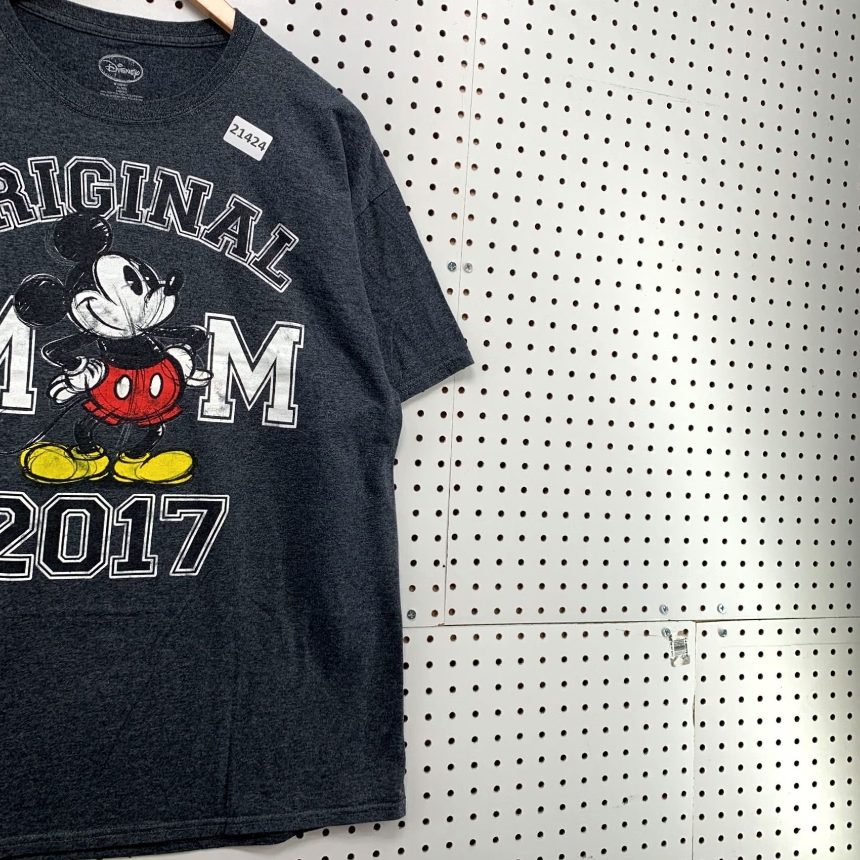 Disney Disney Mickey Mouse’s MOM Shirt Black Womens XL Short Sleeve T-Shirt Size XL / US 12-14 / IT 48-50 - 4 Thumbnail