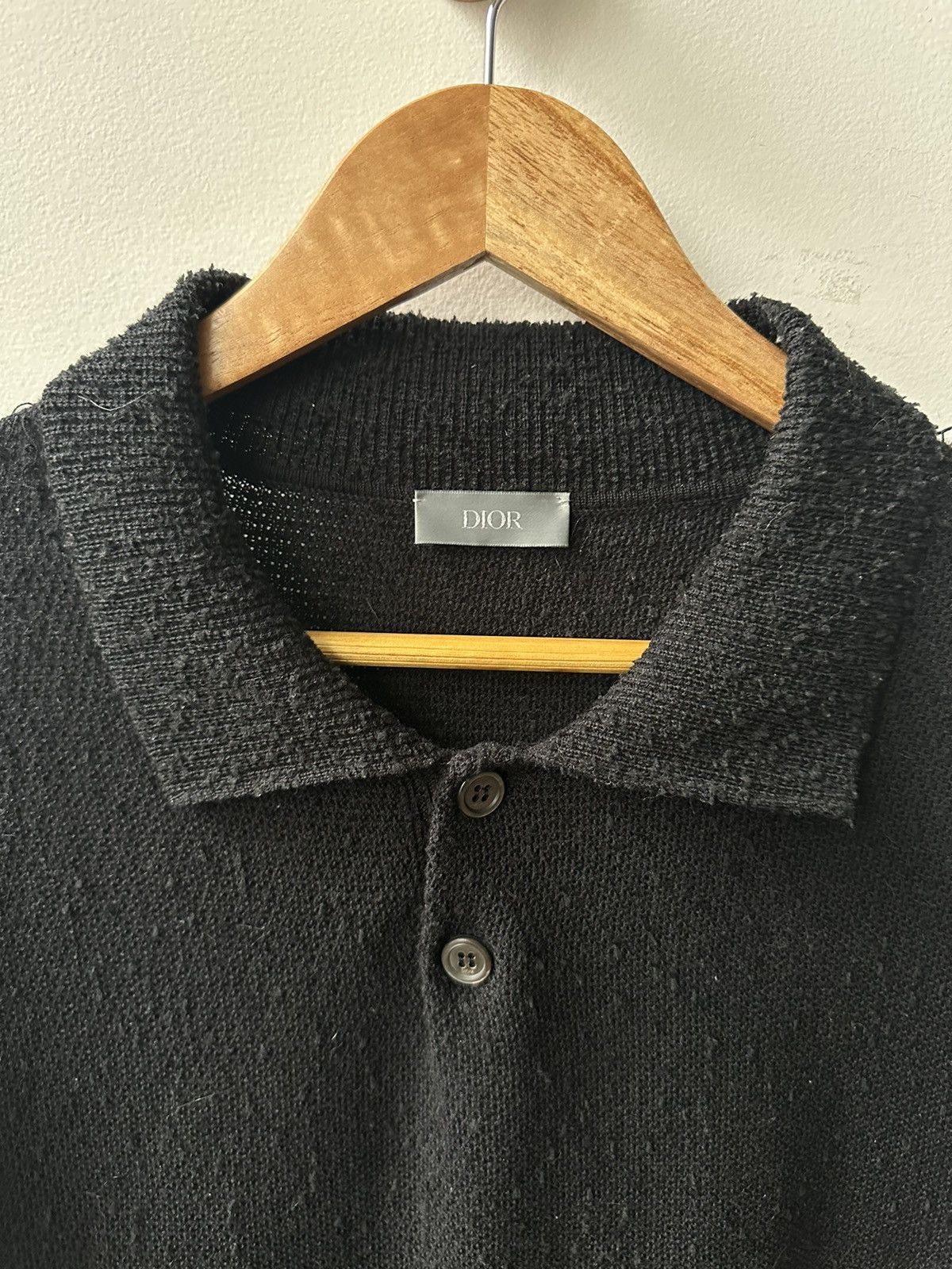 Dior Dior Kim Jones L/S Polo Size US L / EU 52-54 / 3 - 3 Thumbnail