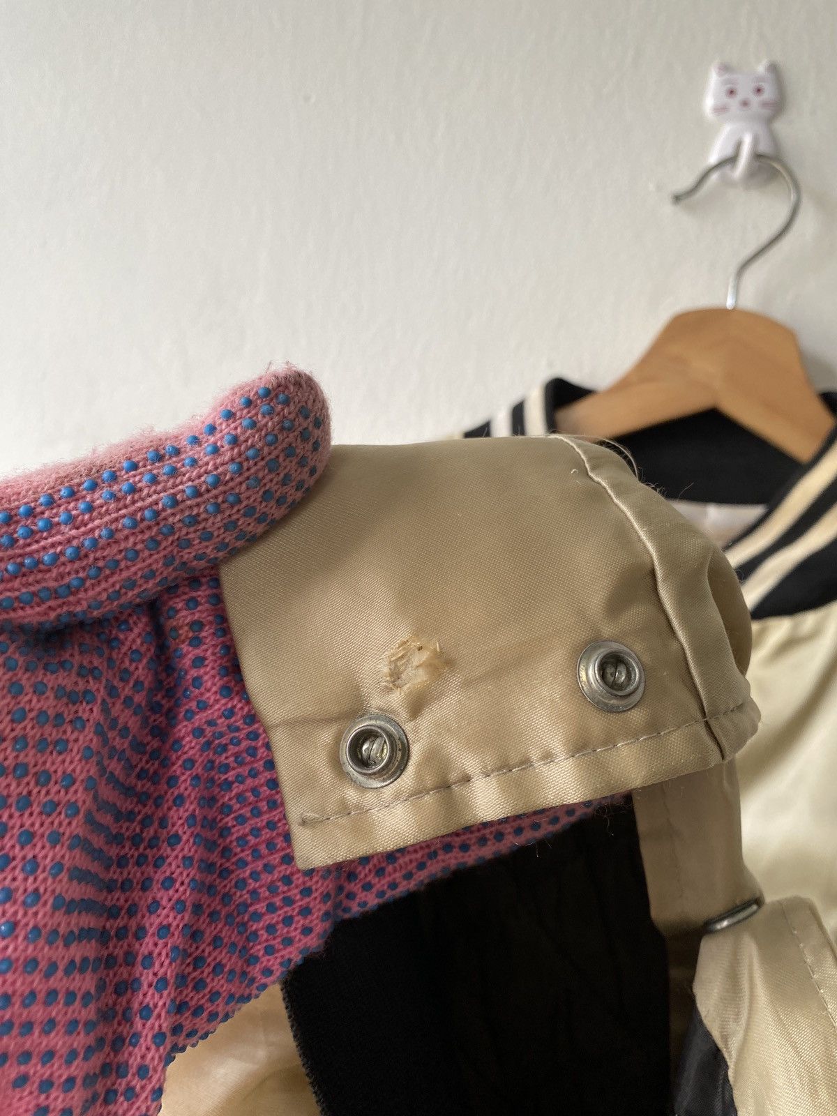 Auburn Sportswear × Vintage 1980s - Vintage Stroker 9 Sport Of King Distressed Jacket Size US L / EU 52-54 / 3 - 9 Thumbnail