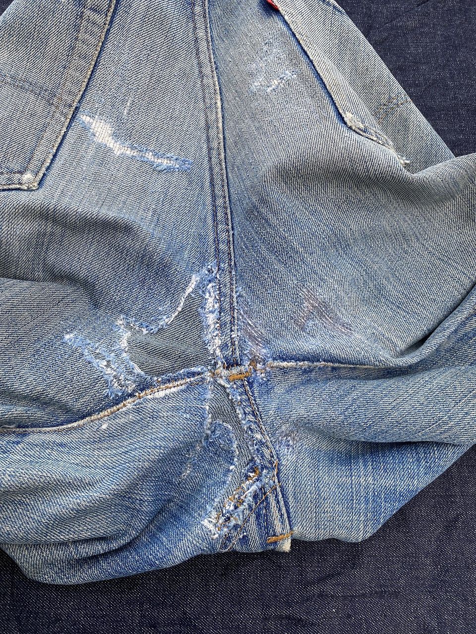 Levi's Vintage 70s Levis 501 Redline #6 Selvedge Jeans Single Size US 32 / EU 48 - 11 Thumbnail
