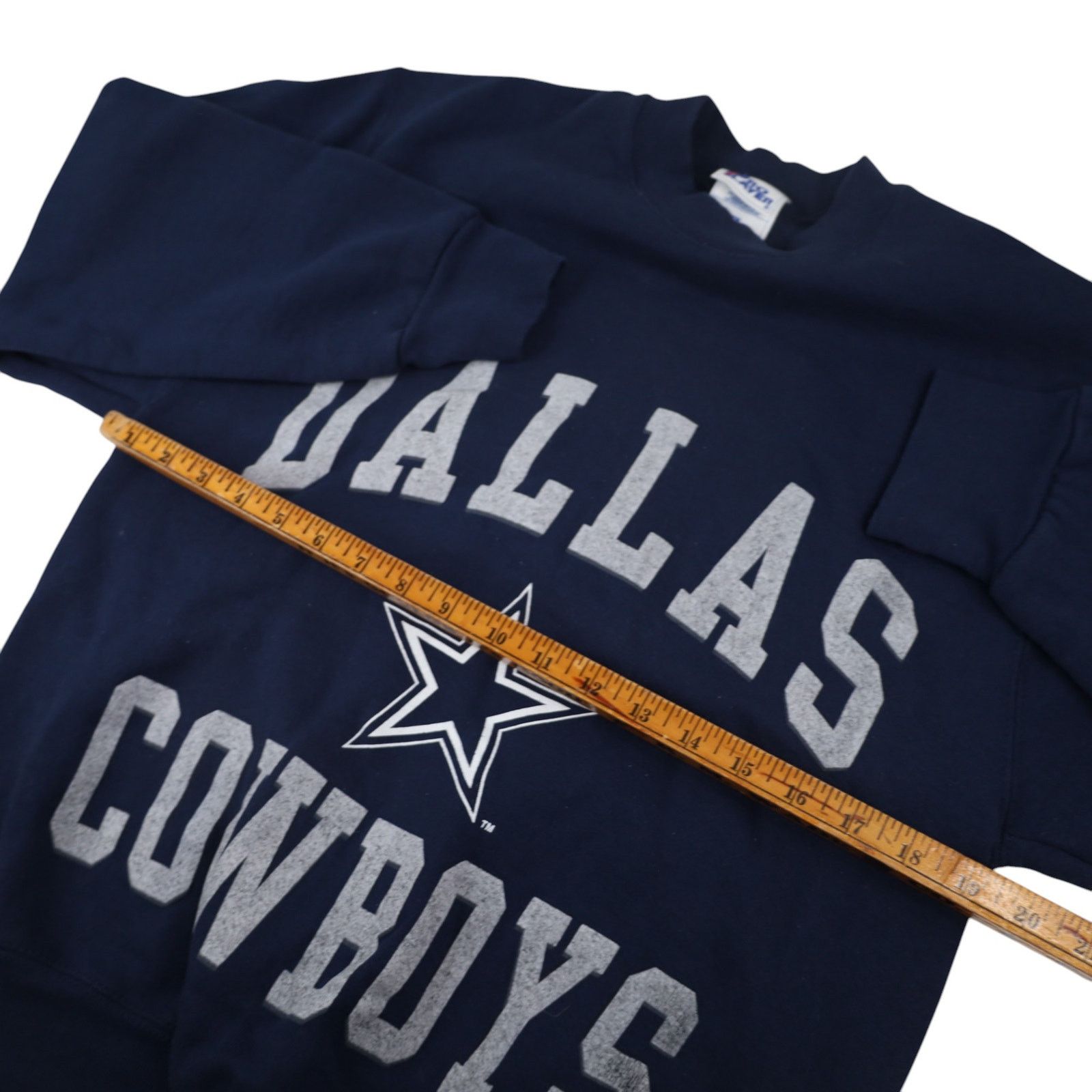 NFL × Pro Player × Vintage VTG 90s Pro Player Dallas Cowboys Big Spellout Sweatshirt Size US M / EU 48-50 / 2 - 6 Thumbnail