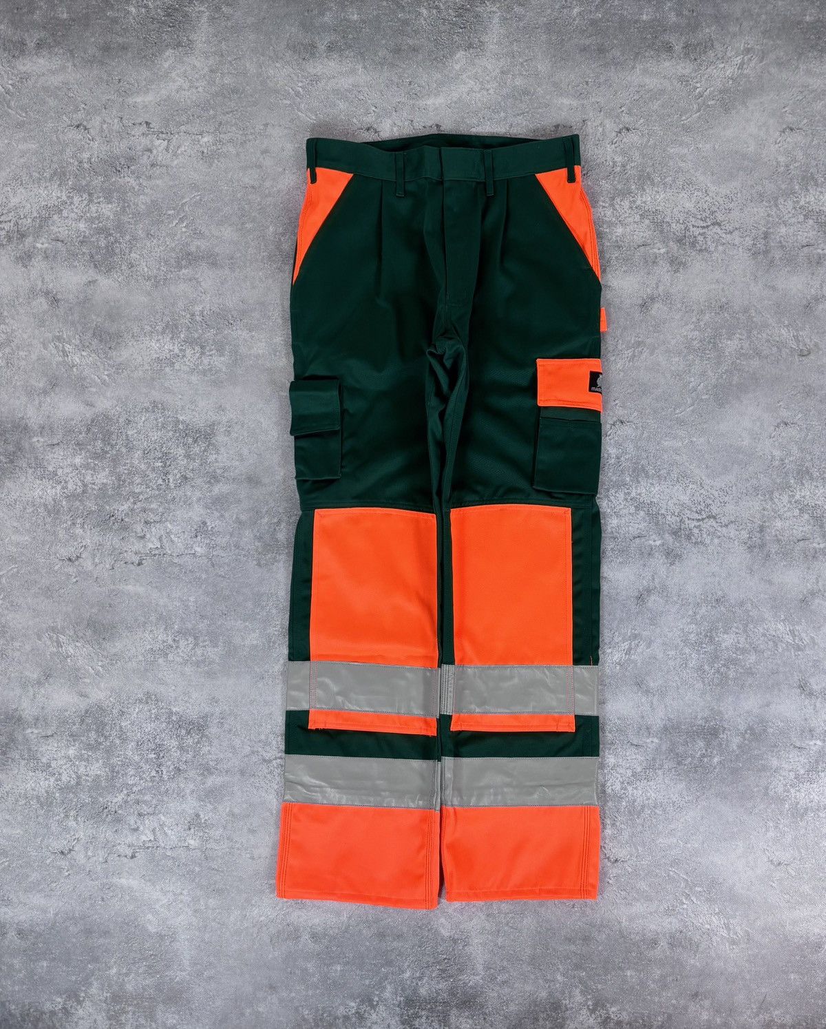 Other Mascot Men’s NEW Reflective Green/Orange Safety Work Pants Size US 32 / EU 48 - 1 Thumbnail