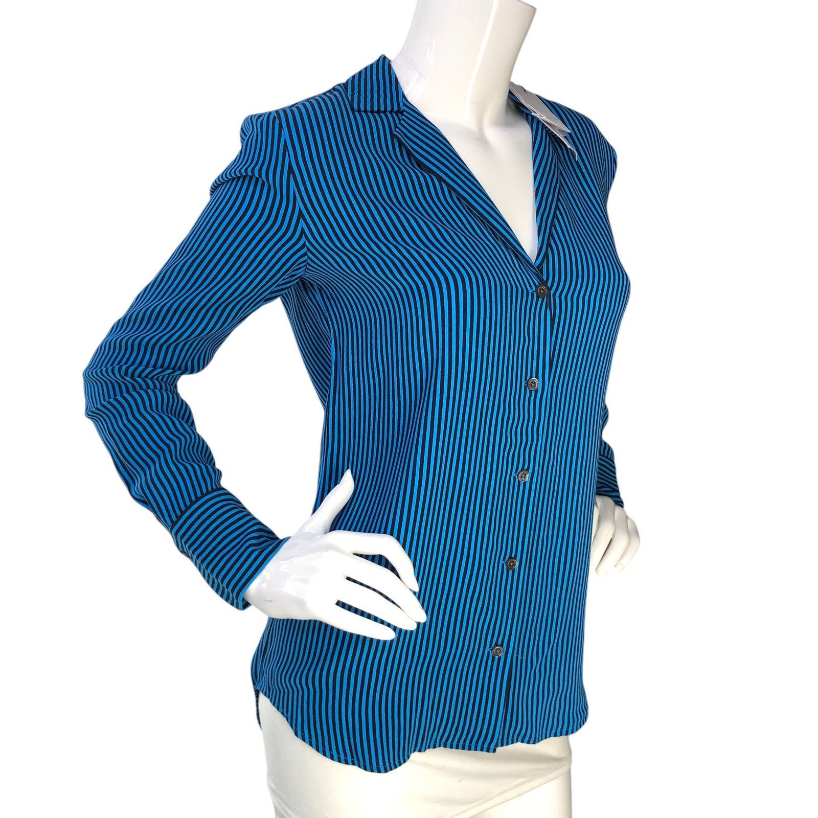 Equipment Equipment Size XS Shirt Oriana Blouse Top Striped $280 NEW Size XS / US 0-2 / IT 36-38 - 10 Thumbnail