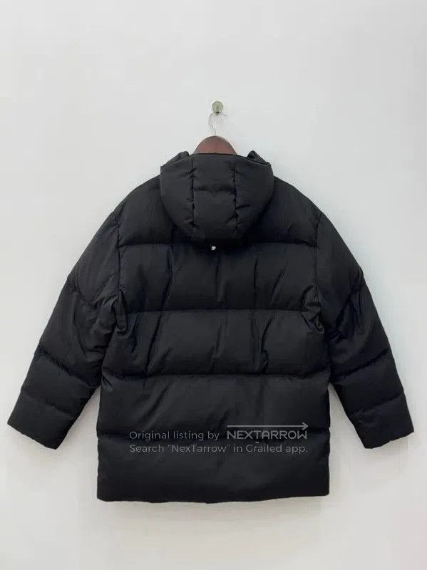 Prada Men's Black Mid-Length Down Jacket.
