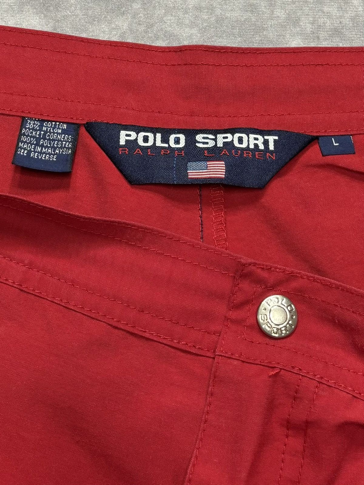 Polo Ralph Lauren 90’s Vintage Polo Ralph Lauren Polo Sport 04-1996 Shorts Size US 34 / EU 50 - 3 Thumbnail
